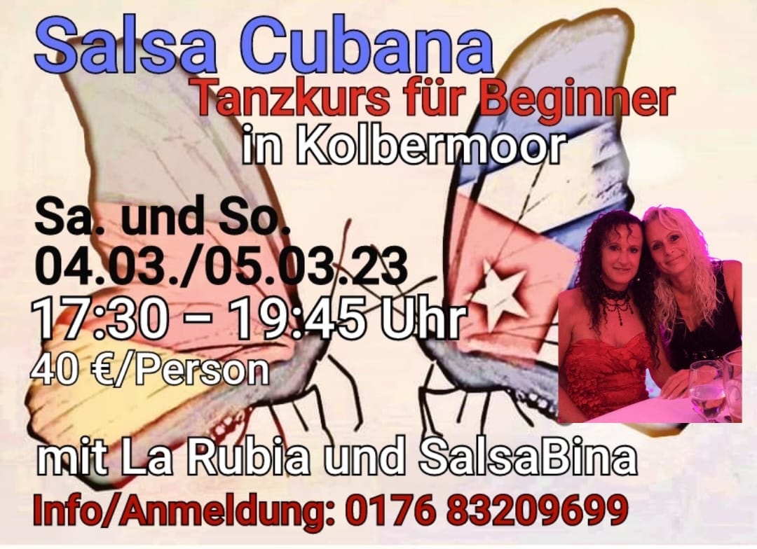 Salsa Cubana Tanzkurs am 04.03/05.03
